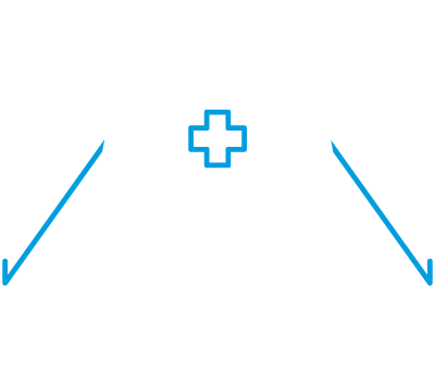 Icon of a medical tent Icon of a medical tent