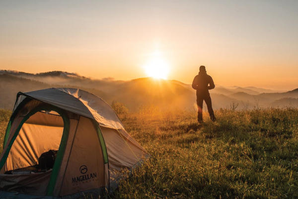 Camping on Mountain