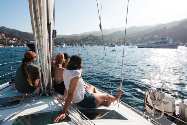 A Family on a Yacht